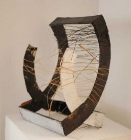 Weer_Woelbung_2007_Karton-Seil-Acryl_33x20x20cm_2k4.JPG